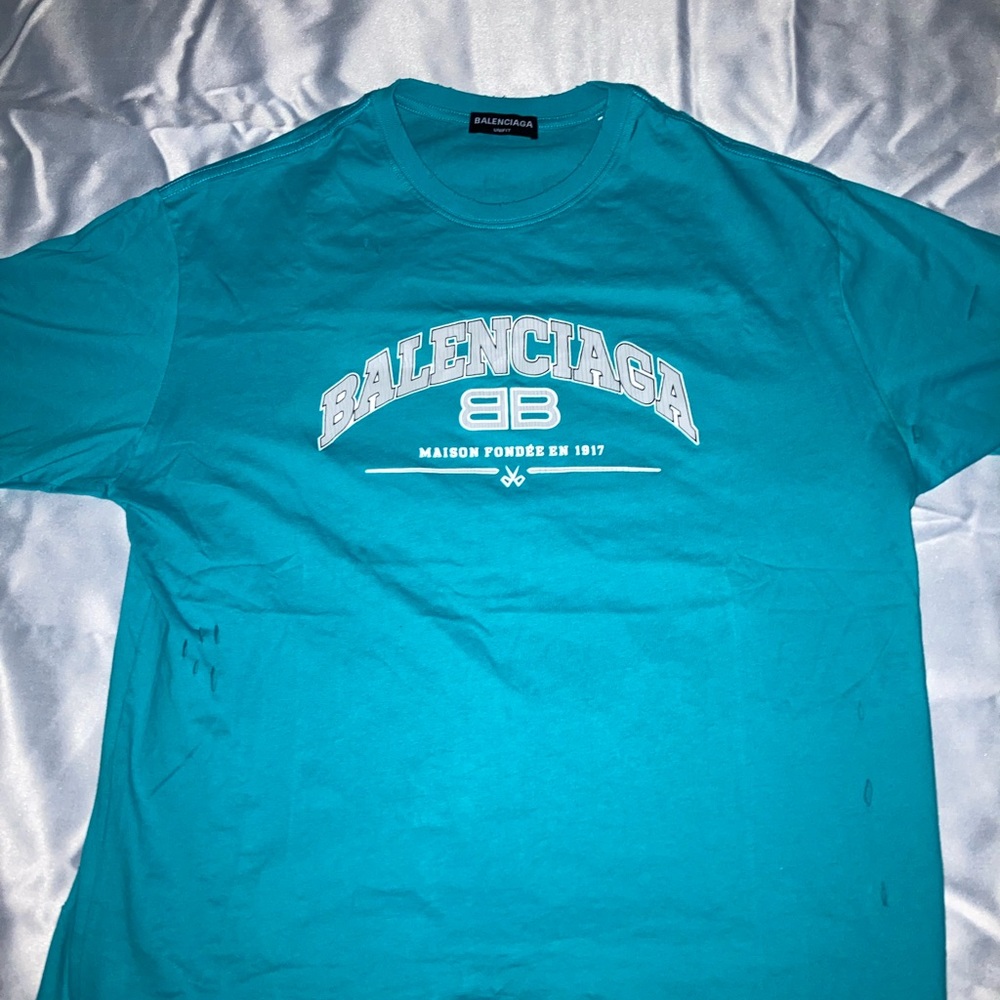 MEN'S MAISON BALENCIAGA T-SHIRT LARGE FIT IN BLACK